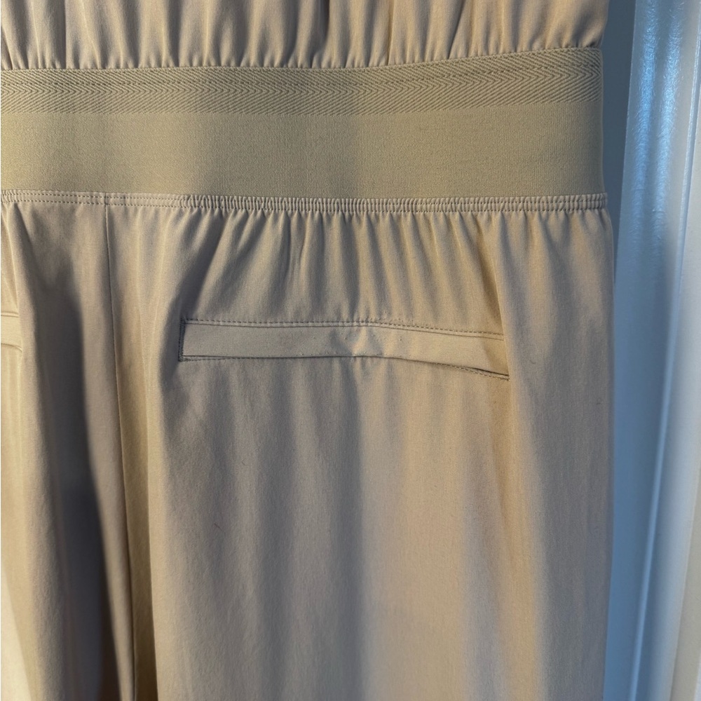 Athleta Sleeveless Cargo Jumpsuit in Light Beige - Picture 9 of 14